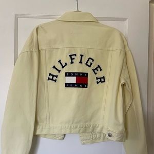 Tommy Hilfiger Yellow Denim Jacket